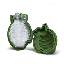 Load image into Gallery viewer, Grenade Shape 3D Ice Cube Mold Maker Silicone Trays Tool