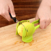 Load image into Gallery viewer, Vegetable Fruit Slicer Egg Peel Cutter Holder