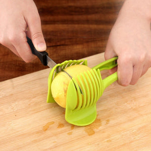 Vegetable Fruit Slicer Egg Peel Cutter Holder