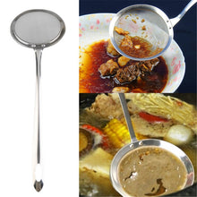 Load image into Gallery viewer, Stainless Steel Fine Filter Oil Scoop Hot Pot Soup Colander