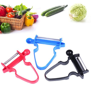 Magic 3pcs Peeler Set Trio Peeler Slicer Shredder Julienne Fruit Cutter Tools