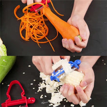 Load image into Gallery viewer, Magic 3pcs Peeler Set Trio Peeler Slicer Shredder Julienne Fruit Cutter Tools