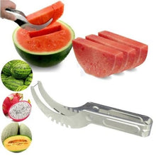 Load image into Gallery viewer, Watermelon Cutter Knife Cucumis Melon Cutter Chopper Fruit Salad Cucumber Vegetable Fruit Slicers Kitchen Cooking Tools