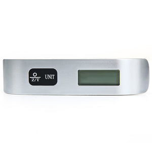 Hostweigh LCD Electronic Scale 50kg Capacity Hand Carry Luggage Digital Weighing Device Thermometer