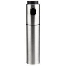 Load image into Gallery viewer, Silver Stainless Steel Olive Oil Spraying Bottle Vinegar Sprayer 135ml