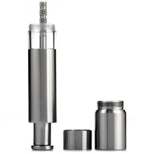 Load image into Gallery viewer, Stainless Steel Thumb Push Manual Salt Pepper Spice Mill Grinder