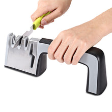 Load image into Gallery viewer, ZHAOLIDA 4 in 1 Stainless Steel Knife Scissor Sharpener