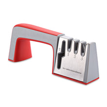 Load image into Gallery viewer, ZHAOLIDA 4 in 1 Stainless Steel Knife Scissor Sharpener