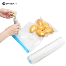 Load image into Gallery viewer, MOYEAH Hand Pump with 10pcs Reusable Food Vacuum Sealed Bag