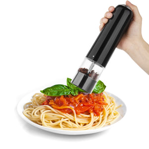 TIANFUXING Electric ABS Plastic Pepper Salt Grinder