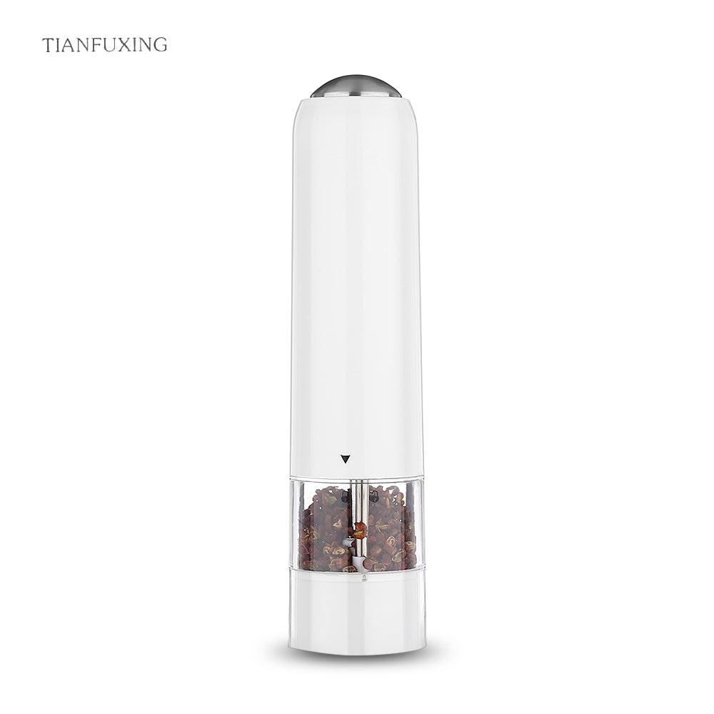 TIANFUXING Electric ABS Plastic Pepper Salt Grinder