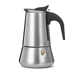 Stovetop Espresso Maker Stainless Steel Moka Coffee Pot