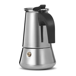 Stovetop Espresso Maker Stainless Steel Moka Coffee Pot