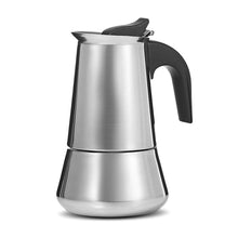 Load image into Gallery viewer, Stovetop Espresso Maker Stainless Steel Moka Coffee Pot