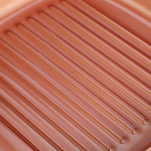 Load image into Gallery viewer, Non-stick Copper Frying Square Grill Pan with Ceramic Coating