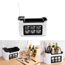 Load image into Gallery viewer, Multifunctional Kitchen Cruet Storage Rack Knife Holder