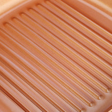 Load image into Gallery viewer, Non-stick Copper Frying Square Grill Pan with Ceramic Coating