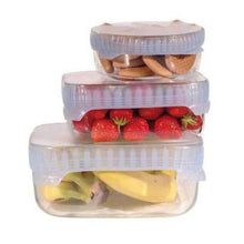 Load image into Gallery viewer, 4 Sets of Silicone Food Cling Film Sealed Universal Bowl Cover OPP Bag Packaging