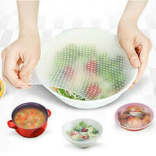 Load image into Gallery viewer, Food Grade Silicone Wrap Reusable Sealing Cover Universal Bowl Cover